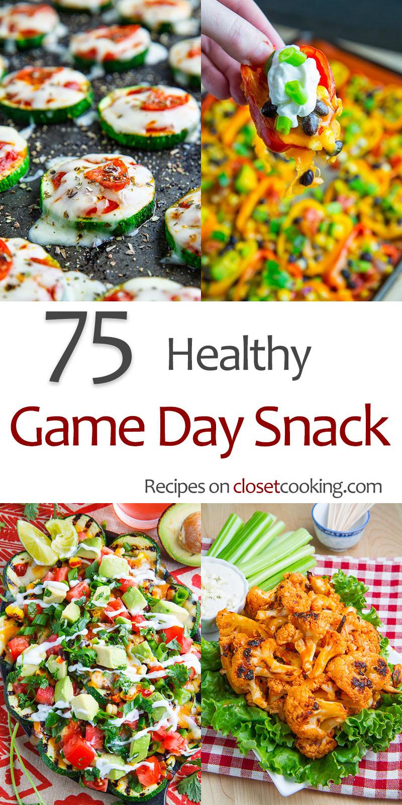 75 Healthy Game Day Snacks